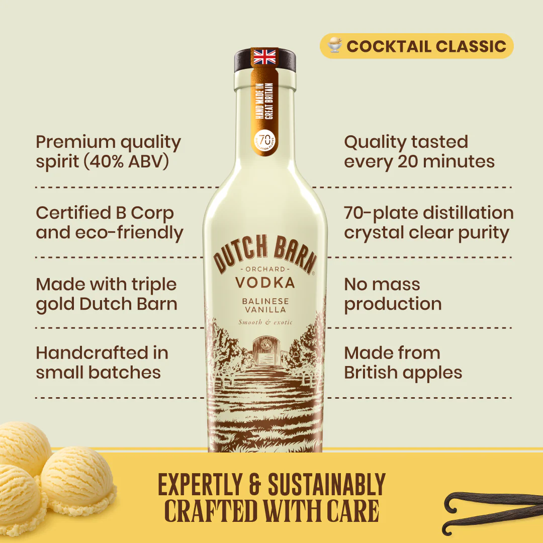 Dutch Barn Balinese Vanilla Vodka - Image 4