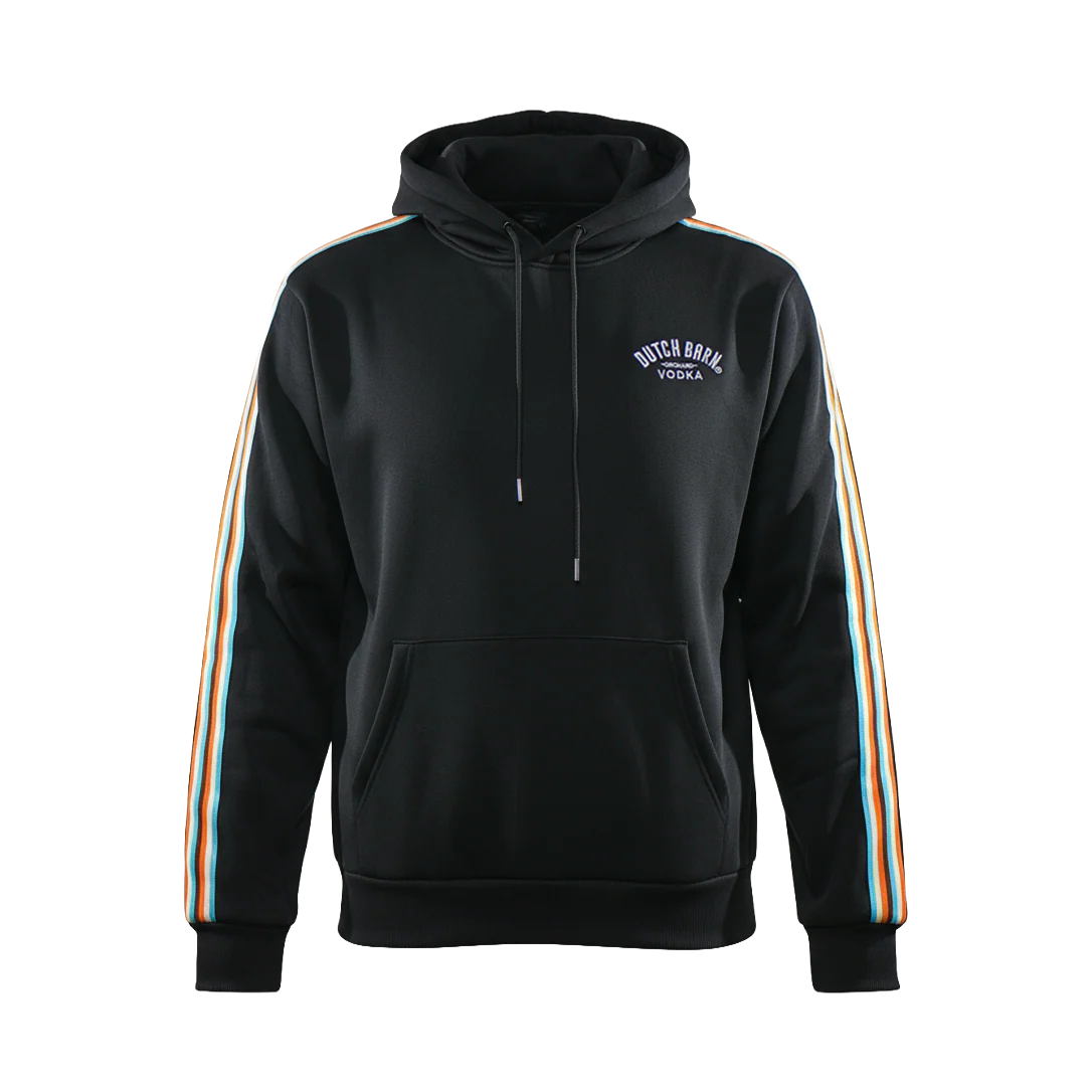 Dutch Barn Vodka Retro Stripe Hoodie - Image 4