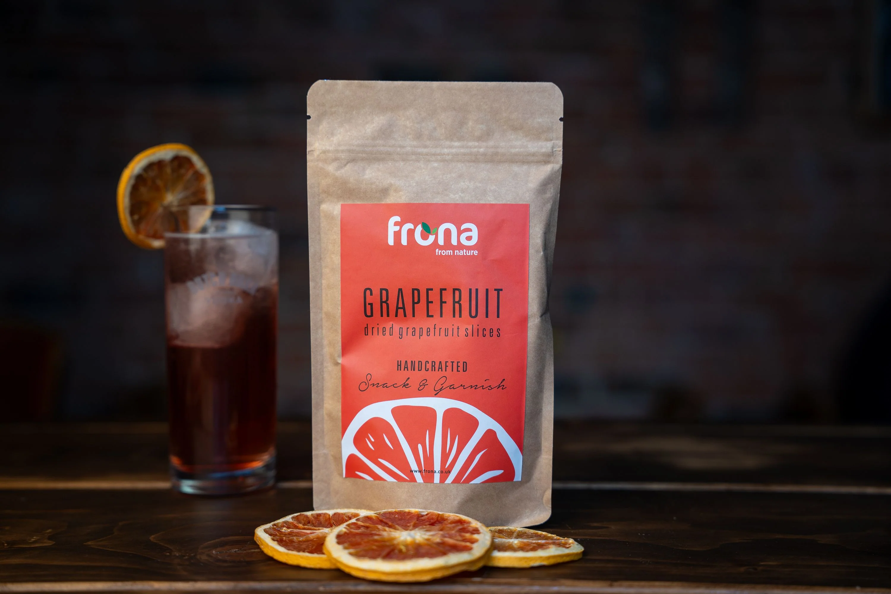 Frona Dried Grapefruit Cocktail Garnish - Image 2